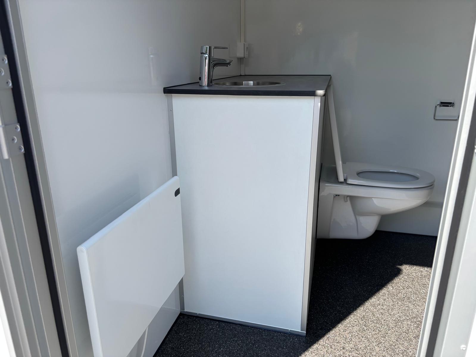 wastafel + wc mobiele badkamer