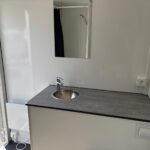 mobiele badkamer spiegel