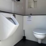 Toiletwagen urinoir + toilet