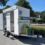 toiletwagen 1-1-1 VIP met transportmand